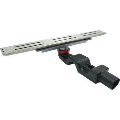 Душевой лоток Timo Premium 60 SF-60-S50Rb с решеткой Сталь SF-60-S50Rb - фото 504133