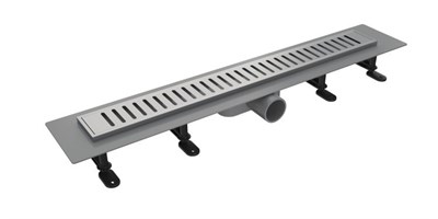 Дренажный канал Timo 80см с решеткой STRIP из нержавеющей стали Smart Plus (SMP-SG80-LS40(DRY)) SMP-SG80-LS40(DRY) - фото 504333