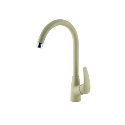 Смеситель для кухонной мойки Lemark Linara LM0405PBG, цвет бежевый LM0405PBG - фото 504675