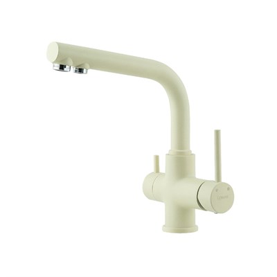 Смеситель для кухонной мойки Lemark Comfort LM3061PSH с подключением к фильтру, шампань LM3061PSH - фото 504712