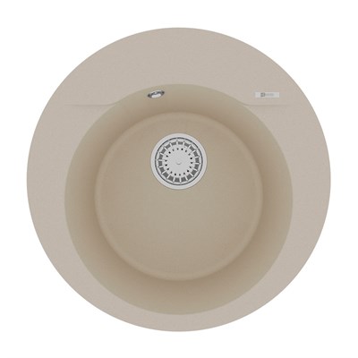 Кухонная мойка Lemark Sula 9910002 50 см, бежевый 9910002 - фото 504718