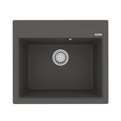 Кухонная мойка Lemark Hanka 9910017, 57 см, материал искусственный камень, серый шёлк 9910017 - фото 504777