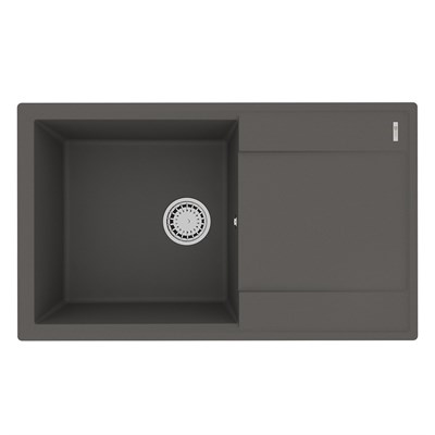Кухонная мойка Lemark Imandra 9910035, 84 см, материал искусственный камень, серый шёлк 9910035 - фото 504848