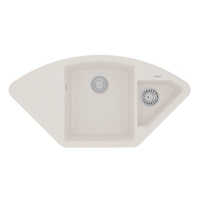 Кухонная мойка Lemark Irkana 9910046, 98 см, искусственный камень, жасмин 9910046 - фото 504892