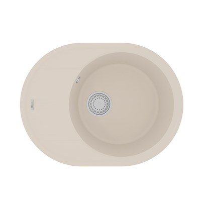 Кухонная мойка Lemark Lacha 9910054, 62 см, материал искусственный камень, шампань 9910054 - фото 504924