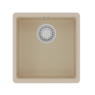 Кухонная мойка Lemark Sinara 400-U 9910062, 40 см, искусственный камень, бежевый 9910062 - фото 504956