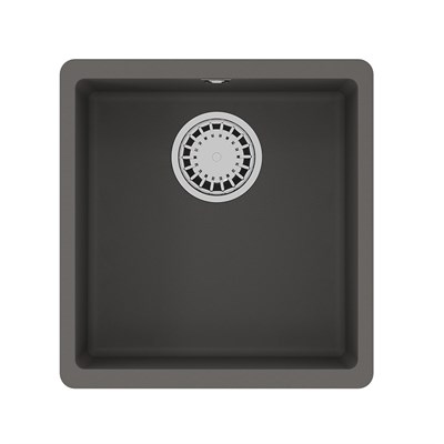 Кухонная мойка Lemark Sinara 400-U 9910065, 40 см, искусственный камень, серый шелк 9910065 - фото 504968