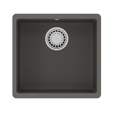 Кухонная мойка Lemark Sinara 440-U 9910071, 44 см, искусственный камень, цвет серый шелк 9910071 - фото 504991