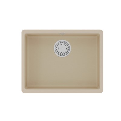 Кухонная мойка Lemark Sinara 540-U 9910074, 54 см, искусственный камень, цвет бежевый 9910074 - фото 505003