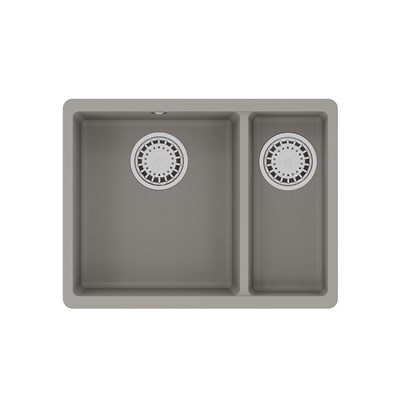 Кухонная мойка Lemark Sinara 550.2-U 9910081, 55 см, искусственный камень, грей 9910081 - фото 505031
