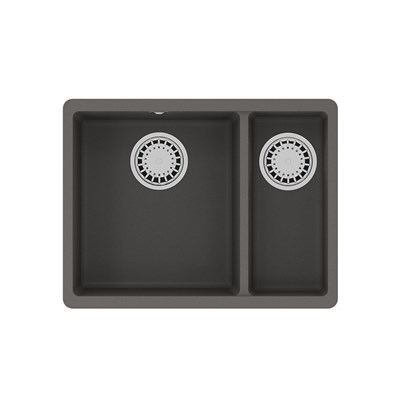 Кухонная мойка Lemark Sinara 9910083 550.2-U, 55 см, цвет серый шелк 9910083 - фото 505039