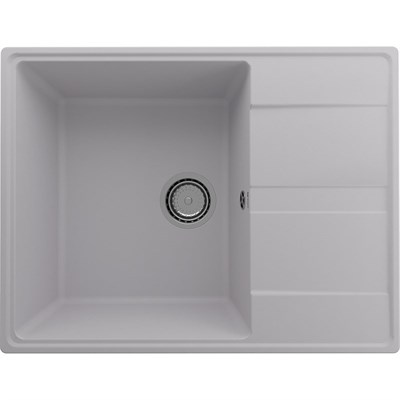 Мойка кухонная ULGRAN Quartz Prima 650-04, платина Prima 650-04 - фото 506311