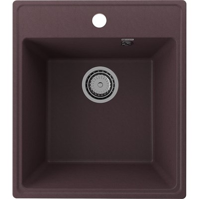 Мойка кухонная ULGRAN Quartz Forte 425-06, трюфель Forte 425-06 - фото 506344