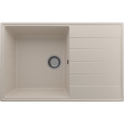 Мойка кухонная ULGRAN Quartz Prima 780-02, лен Prima 780-02 - фото 506374