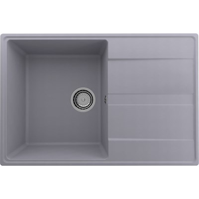 Мойка кухонная ULGRAN Quartz Prima 750-05, бетон Prima 750-05 - фото 506389