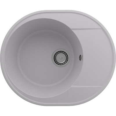 Мойка кухонная ULGRAN Quartz Nora 585-04, платина Nora 585-04 - фото 506410