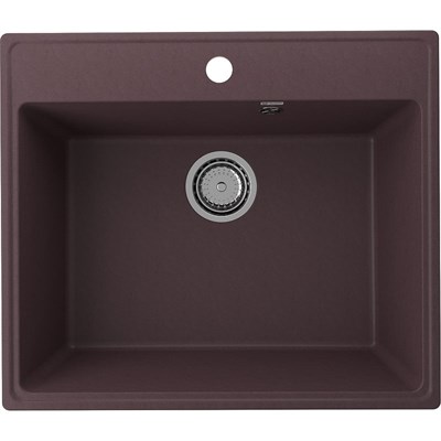 Мойка кухонная ULGRAN Quartz Forte 580-06, трюфель Forte 580-06 - фото 506476