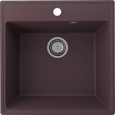 Мойка кухонная ULGRAN Quartz Forte 505-06, трюфель Forte 505-06 - фото 506506