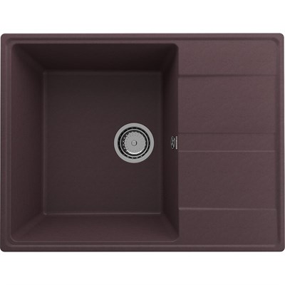 Мойка кухонная ULGRAN Quartz Prima 650-06, трюфель Prima 650-06 - фото 506527