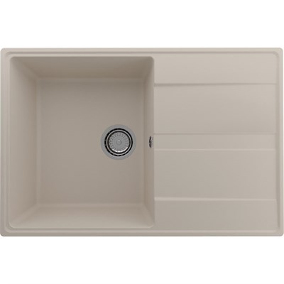 Мойка кухонная ULGRAN Quartz Prima 750-02, лен Prima 750-02 - фото 506726
