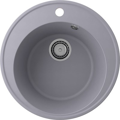 Мойка кухонная ULGRAN Quartz Nora 485-05, бетон Nora 485-05 - фото 507169