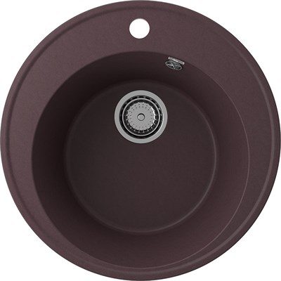 Мойка кухонная ULGRAN Quartz Nora 485-06, трюфель Nora 485-06 - фото 507178
