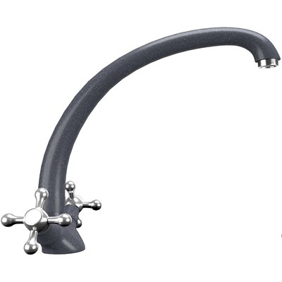 Смеситель для кухни Ulgran Classic U-013-343 Антрацит U-013-343 - фото 508207