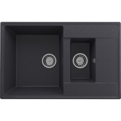 Мойка кухонная ULGRAN Quartz Prima 780 1,5 K-08, космос Prima 780 1,5 K-08 - фото 508678