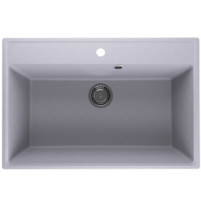 Мойка кухонная ULGRAN Quartz Forte 760-05, бетон Forte 760-05 - фото 508929
