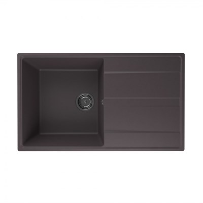 Мойка кухонная ULGRAN Quartz Prima 850-06, трюфель Prima 850-06 - фото 508961