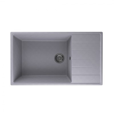 Мойка кухонная ULGRAN Quartz Prima 860-05, бетон Prima 860-05 - фото 508980