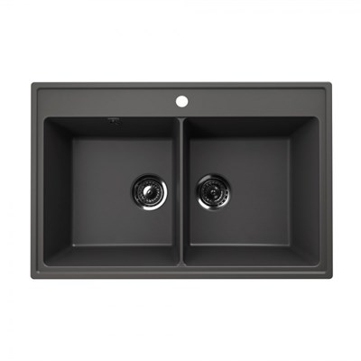 Мойка кухонная ULGRAN Quartz Ruma 780-09, асфальт Ruma 780-09 - фото 509008