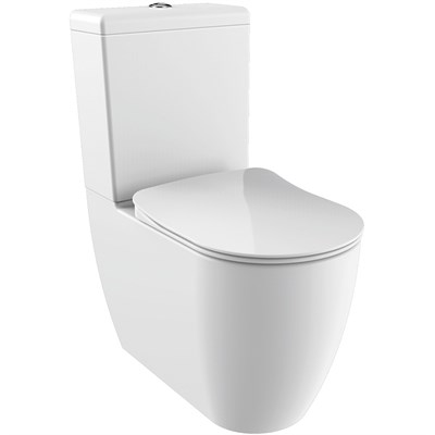 Унитаз компакт Creavit Free FE360-11CB00E-0000 Белый без бачка и сиденья FE360-11CB00E-0000 - фото 511908