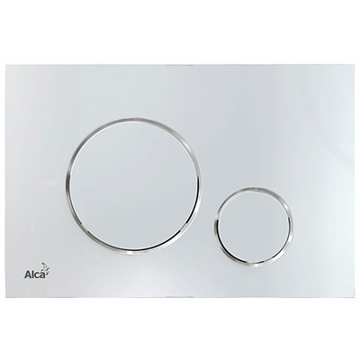 Клавиша смыва Alcaplast Thin M671 Хром глянцевая M671 - фото 512442