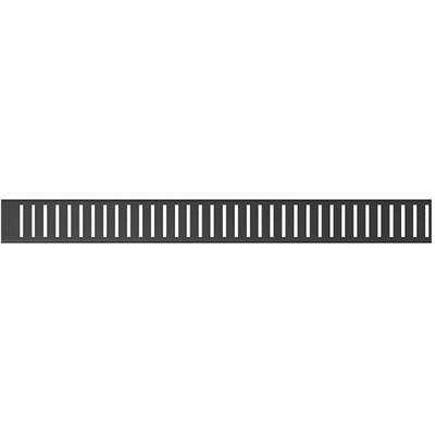 Решетка для душевого лотка Alcaplast PURE-550BLACK Черная матовая PURE-550BLACK - фото 512469