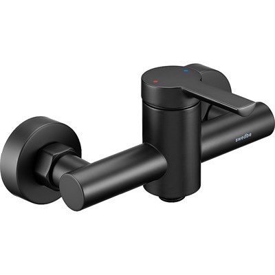 Смеситель для душа Swedbe Diana 1020B Черный матовый sw_1020B - фото 513490