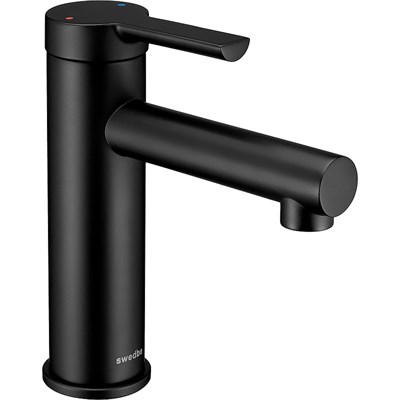 Смеситель для раковины Swedbe Diana 1010B Черный матовый sw_1010B - фото 513596
