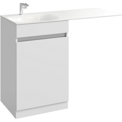 Напольная тумба под умывальник AQWELLA Forma , 53,5см  (FOR0105KR) (Код товара: 986197) FOR0105KR - фото 515575