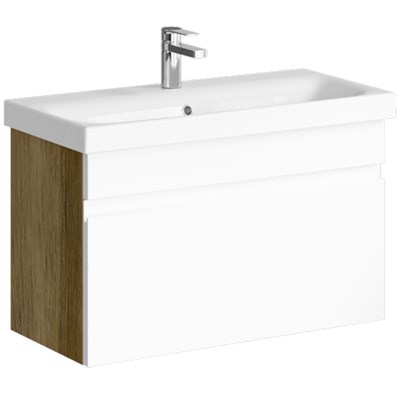Подвесная тумба под умывальник AQWELLA Smart , 76,5см  (SRT0108DB) (Код товара: 986226) SRT0108DB - фото 515826