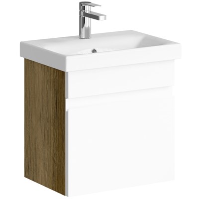 Подвесная тумба под умывальник AQWELLA Smart , 46см  (SRT0105DB) (Код товара: 986222) SRT0105DB - фото 515891