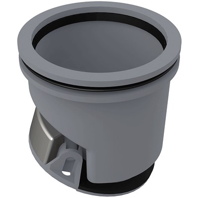 Гидрозатвор Alcaplast P144 комбинированный Серый P144 - фото 517158