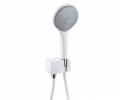 Душевой гарнитур KLUDI Freshline (678709100) белый 678709100 - фото 520229