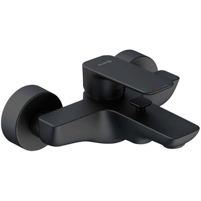 Смеситель для ванны Kludi Pure Style 406813975 Черный матовый 406813975 - фото 520347