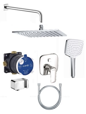 Душевая система Kludi Ameo 7в1, хром, 416400575 416400575 - фото 520465