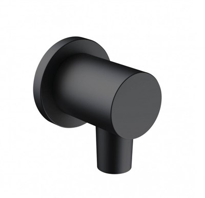 KLUDI Nova Fonte Puristic 205433915 Подключение душевого шланга (чёрный матовый) 205433915 - фото 532884