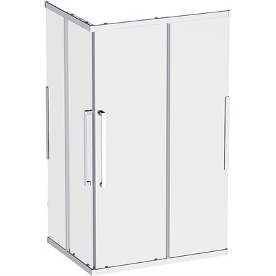 Душевой уголок AM.PM Func 120x90 W84G-403-12090-MТ профиль, Хром матовый стекло прозрачное W84G-403-12090-MТ - фото 533157
