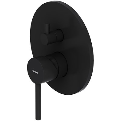 Смеситель для душа Damixa Scandinavian Pure 367100300, Черный матовый 367100300 - фото 534829