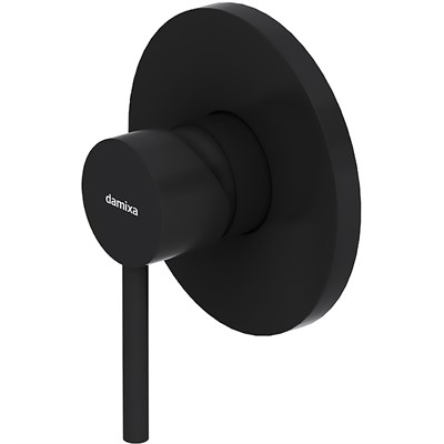 Смеситель для душа Damixa Scandinavian Pure 367500300, Черный матовый 367500300 - фото 534982