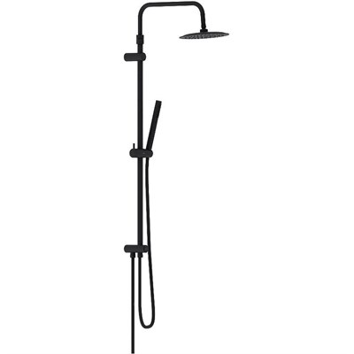 Душевая система Damixa Scandinavian Pure 936000300, Черная матовая 936000300 - фото 535053