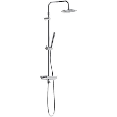 Душевая система Damixa Scandinavian Pure 936760000 с термостатом, Хром 936760000 - фото 535185